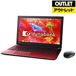 中古】dynabook T45／DR PT45DRP-SJA モデナレッド 〔Windows 10