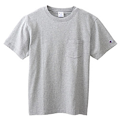 メンズ 半袖シャツ Tシャツ(Mサイズ/オックスフォードグレー） C3-M349 チャンピオン   ［メンズ］
