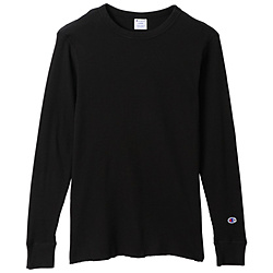メンズ ロングスリーブTシャツ(Mサイズ/ブラック） C3-Q405 チャンピオン  C3Q405 ［メンズ］