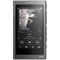 中古】WALKMAN A30シリーズ メモリ16GB+microSD チャコールブラック NW