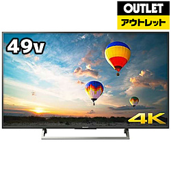 中古】BRAVIA KJ-49X8000E ブラック [2133016437756] - リコレ
