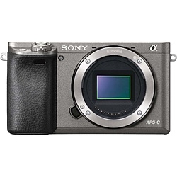 ILCE-6000-H　ミラーレス一眼カメラ α6000 グラファイトグレー  ［ボディ単体］
