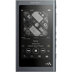 中古】WALKMAN Aシリーズ メモリ64GB+microSD グレイッシュブラック NW