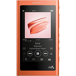 中古】WALKMAN A50シリーズ メモリ32GB+microSD トワイライトレッド NW