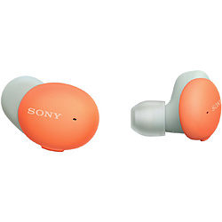 SONY(ソニー) フルワイヤレスイヤホン  オレンジ WF-H800 DM ［リモコン・マイク対応 /ワイヤレス(左右分離) /Bluetooth］ 【sof001】