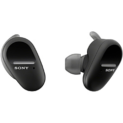 SONY(ソニー) フルワイヤレスイヤホン  ブラック WF-SP800N BM ［リモコン・マイク対応 /ワイヤレス(左右分離) /Bluetooth］