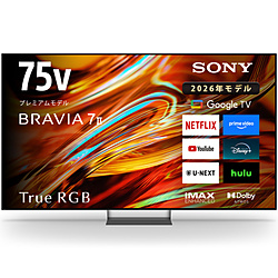 SONY(�\�j�[) �t���e���r True RGB BRAVIA(�u���r�A)  K-75XR70M2 �m75V�^ /Bluetooth�Ή� /4K�Ή� /BS�ECS 4K�`���[�i�[���� /YouTube�Ή��n �y�����ւ�30000pt�z