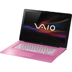 中古】VAIO Fit 15A SVF15N28EJP ピンク 〔Windows 8〕 [2133022670444