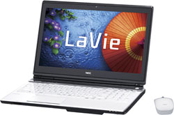 LaVie L LL750/MS-BGシリーズ [Office付き] PC-LL750MSW-BG (2013年モデル・ホワイト)    ［Windows 8 /インテル Core i7 /Office Home and Business 2013］