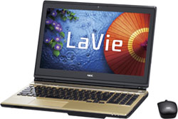 中古】LaVie L LL750／MSG-BG PC-LL750MSG-BG クリスタルゴールド