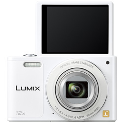 中古】LUMIX DMC-SZ10-W (1600万画素／12倍／ホワイト／SDXC