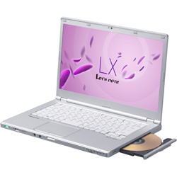 ノートPC Let’s note LXシリーズ [Office付き] CF-LX4HDABR (2015年モデル・シルバー)    ［Windows 8 Pro /インテル Core i5 /Office Home and Business Premium］