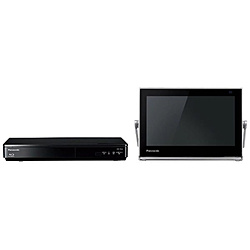 ポータブル地上・BS・110度CSデジタルテレビUN-10ES +録画用HDD付 中古】〔中古品〕 10V型 地上・BS・110度CS対応 ブルーレイディスク