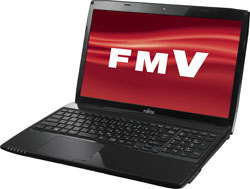 LIFEBOOK AH53/M [Office付き] FMVA53MB (2013年モデル・シャイニーブラック)    ［Windows 8 /インテル Core i7 /Office Home and Business 2013］