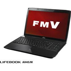 中古】LIFEBOOK AH45／M FMVA45MBP2 シャイニーブラック 〔Windows 8