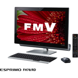 中古】ESPRIMO FH78／RD FMVF78RDB シャイニーブラック 〔Windows 8