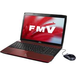 ノートPC FMV LIFEBOOK AH53/S [Office付き] FMVA53SR (2014年モデル・ルビーレッド)    ［Windows 8 /インテル Core i7 /Office Home and Business Premium］
