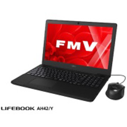 Windowsノート本体 LIFEBOOK AH42/Y FMVA42YB 富士通 FMV LIFEBOOK AH42/Y FMVA42YB [シャイニーブラック] 価格比較