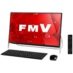 FMVF77B1B デスクトップパソコン FMV ESPRIMO オーシャンブラック ［23.8型 /intel Core i7 /メモリ：4GB /HDD：1TB /2017年春］