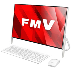 FMVF52B2W デスクトップパソコン FMV ESPRIMO スノーホワイト ［23.8型 /intel Celeron /メモリ：4GB /HDD：1TB /2017年5月］
