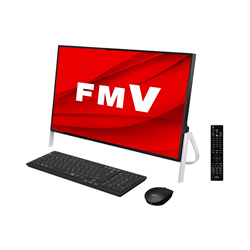 FMVF77D3B デスクトップパソコン FMV ESPRIMO FH77/D3(ダブルチューナー搭載) ブラック ［23.8型 /intel Core i7 /メモリ：8GB /HDD：1TB /SSD：256GB /2019年10月モデル］