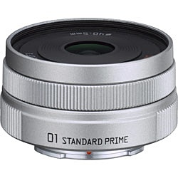 カメラレンズ 01 STANDARD PRIME 8.5mm F1.9  シルバー  ［ペンタックスQ /単焦点レンズ］