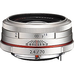 カメラレンズ HD PENTAX-DA 70mmF2.4 Limited APS-C用 シルバー [ペンタックスK /単焦点レンズ]  シルバー  ［ペンタックスK /単焦点レンズ］