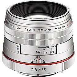 HD PENTAX-DA 35mm F2.8 Macro Limited Silver