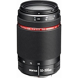 カメラレンズ HD PENTAX-DA 55-300mmF4-5.8ED WR APS-C用  ブラック  ［ペンタックスK /ズームレンズ］
