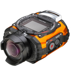 コンパクトデジタルカメラ　RICOH WG-M1（オレンジ）