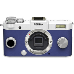 PENTAX Q-S1（オーダーカラー・ピュアホワイト/ロイヤルブルー） ボディ（レンズ別売）／ミラーレス一眼　019   ［ボディ単体］