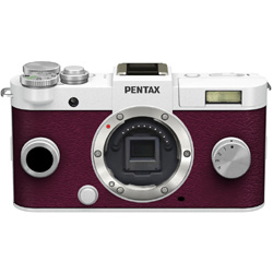 PENTAX Q-S1（オーダーカラー・ピュアホワイト/バーガンディー） ボディ（レンズ別売）／デジタル一眼　020   ［ボディ単体］