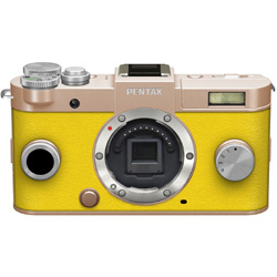 PENTAX Q-S1（オーダーカラー・シャンパンゴールド/カナリアイエロー） ボディ（レンズ別売）／デジタル一眼　024   ［ボディ単体］