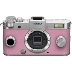 PENTAX Q-S1（オーダーカラー・ブライトシルバー/ペールピンク） ボディ（レンズ別売）／デジタル一眼　036   ［ボディ単体］