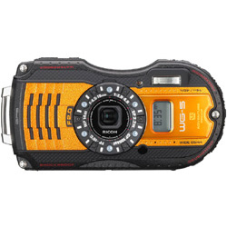 コンパクトデジタルカメラ　RICOH WG-5 GPS（オレンジ）    ［防水+防塵+耐衝撃］
