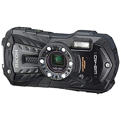 コンパクトデジタルカメラ　RICOH WG-40（ブラック） WG-40 ブラック ［防水+防塵+耐衝撃］