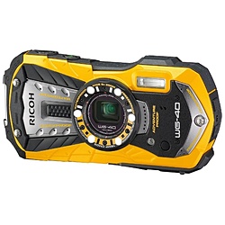 コンパクトデジタルカメラ　RICOH WG-40（イエロー） WG-40 イエロー ［防水+防塵+耐衝撃］