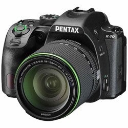 PENTAX K-70 デジタル一眼レフカメラ 18-135WR レンズキット  ブラック  ［ズームレンズ］