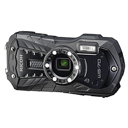 コンパクトデジタルカメラ WG（ダブル ジー） ブラック WG-70 ［防水+防塵+耐衝撃］