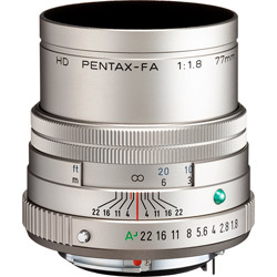 カメラレンズ HD PENTAX-FA 77mmF1.8 Limited  シルバー  ［ペンタックスK /単焦点レンズ］
