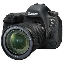 EOS 6D Mark II デジタル一眼レフカメラ EF24-105 IS STM レンズキット  ブラック EOS6DMK224105ISSTMLK ［ズームレンズ］