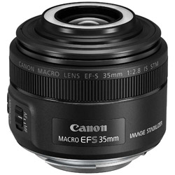 カメラレンズ EF-S35mm F2.8 マクロ IS STM APS-C用 ブラック [キヤノンEF /単焦点レンズ]  ブラック  ［キヤノンEF /単焦点レンズ］