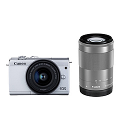 Canon(キヤノン) EOS M200 ダブルズームキット ホワイト [キヤノンEF-Mマウント] ミラーレスカメラ