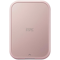 スマホ専用ミニフォトプリンター iNSPiC PV-223-PK  ピンク ［スマートフォン専用 /カードサイズ］