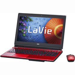 LaVie L LL750/SS [Office付き] PC-LL750SSR (2014年モデル・レッド)    ［Windows 8 /インテル Core i7 /Office Home and Business 2013］