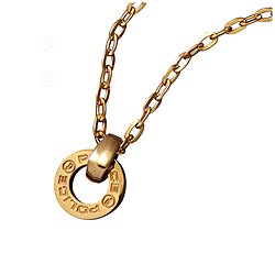 [ネックレス] POLICE (ポリス) ネックレス HALLOW (ホロー) ゴールド