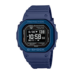CASIO(カシオ) 【Bluetooth搭載時計】G-SHOCK（Gショック）スポーツライン「G-SQUAD」（Gスクワッド）DW-H5600シリーズ  ブルー×メタルベゼル DW-H5600MB-2JR