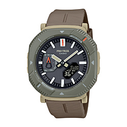 【Bluetooth搭載ソーラー時計】PRO TREK（プロトレック）「アースカラー」テーマモデル  ブラウン PRJ-B001-5JF