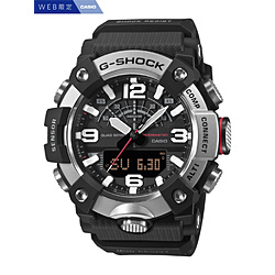CASIO(�J�V�I) �yBluetooth���ڎ��v�zG-SHOCK�iG�V���b�N�jMASTER OF G�i�}�X�^�[�I�uG�j MUDMASTER  �u���b�N GG-B100XM-1AJF