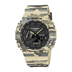 CASIO(�J�V�I) G-SHOCK�iG�V���b�N�j�I���W�i���J���t���[�W���V���[�Y  �x�[�W�� GA-2100CM-5AJF
